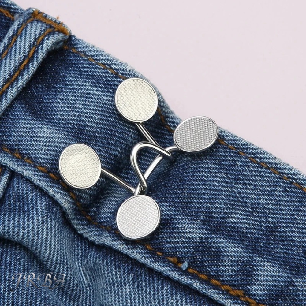 2pcs Adjustable Metal Jeans Wa - Snap Fastener Set review and price