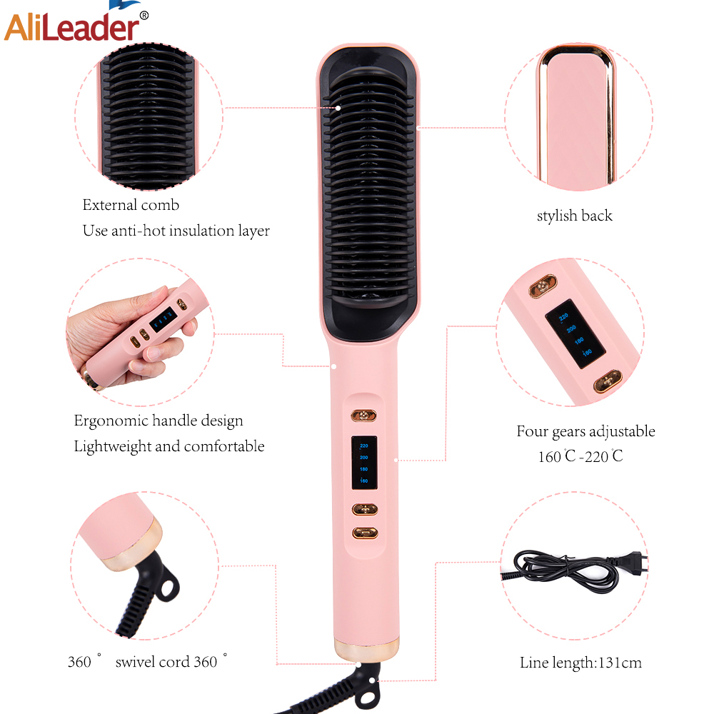 3In1 Hot Air Comb Straightenin - Aerith Cosplay Prop review and price