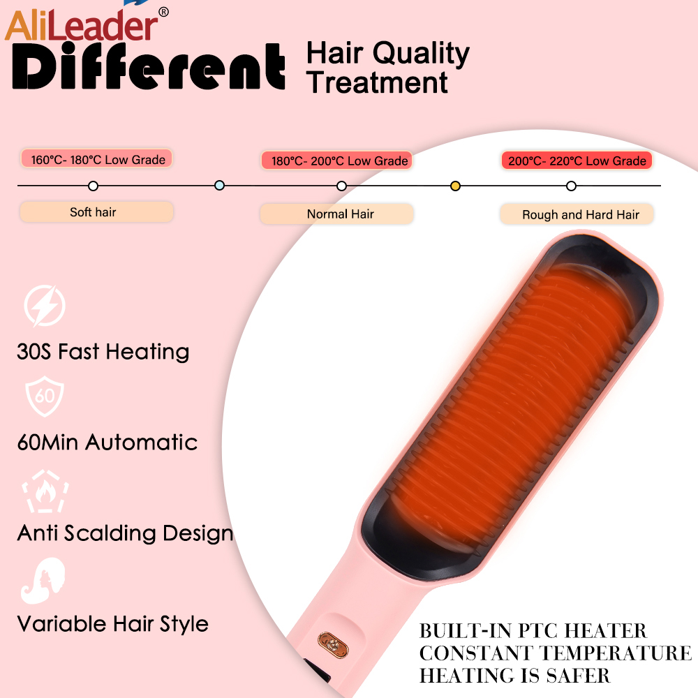 3In1 Hot Air Comb Straightenin - Aerith Cosplay Prop review and price