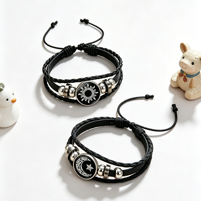 2Pcs Glow in the Dark Sun Moon - Snap Fastener Set review and price