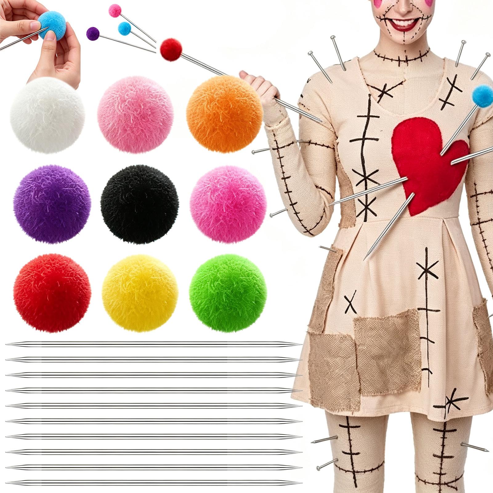 10 Sets Voodoo Doll Pins Kit 9 - Voodoo Cosplay And Prop review and price