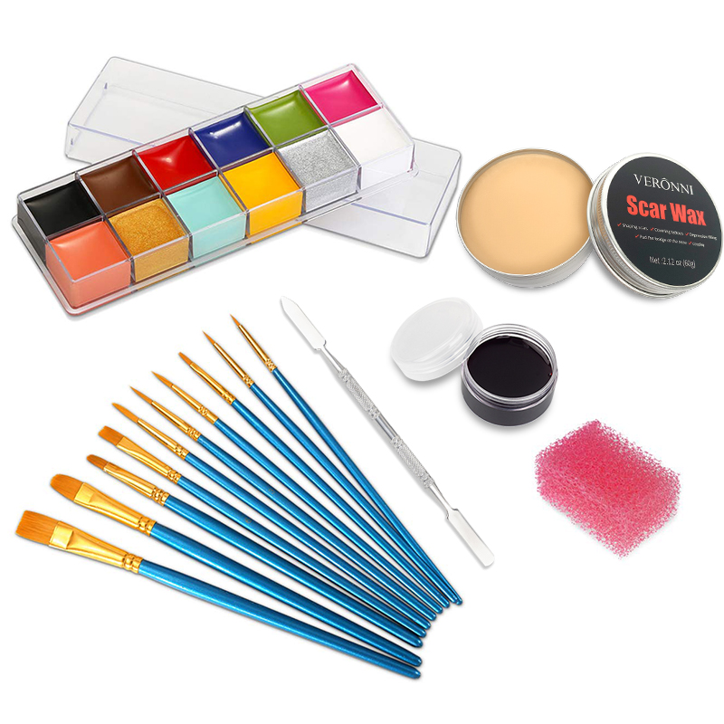 SFX Makeup Kit 20 Colors Face  - Body Paint Sfx review and price