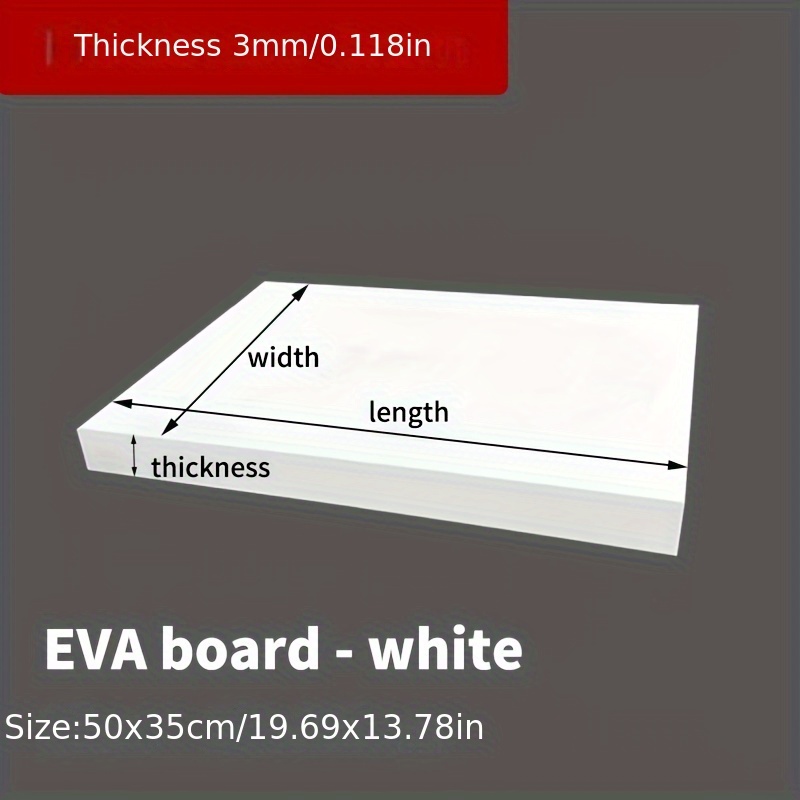 EVA Foam Board 14x19 Inch, 3mm - Cosplay Props Eva Foam review and price