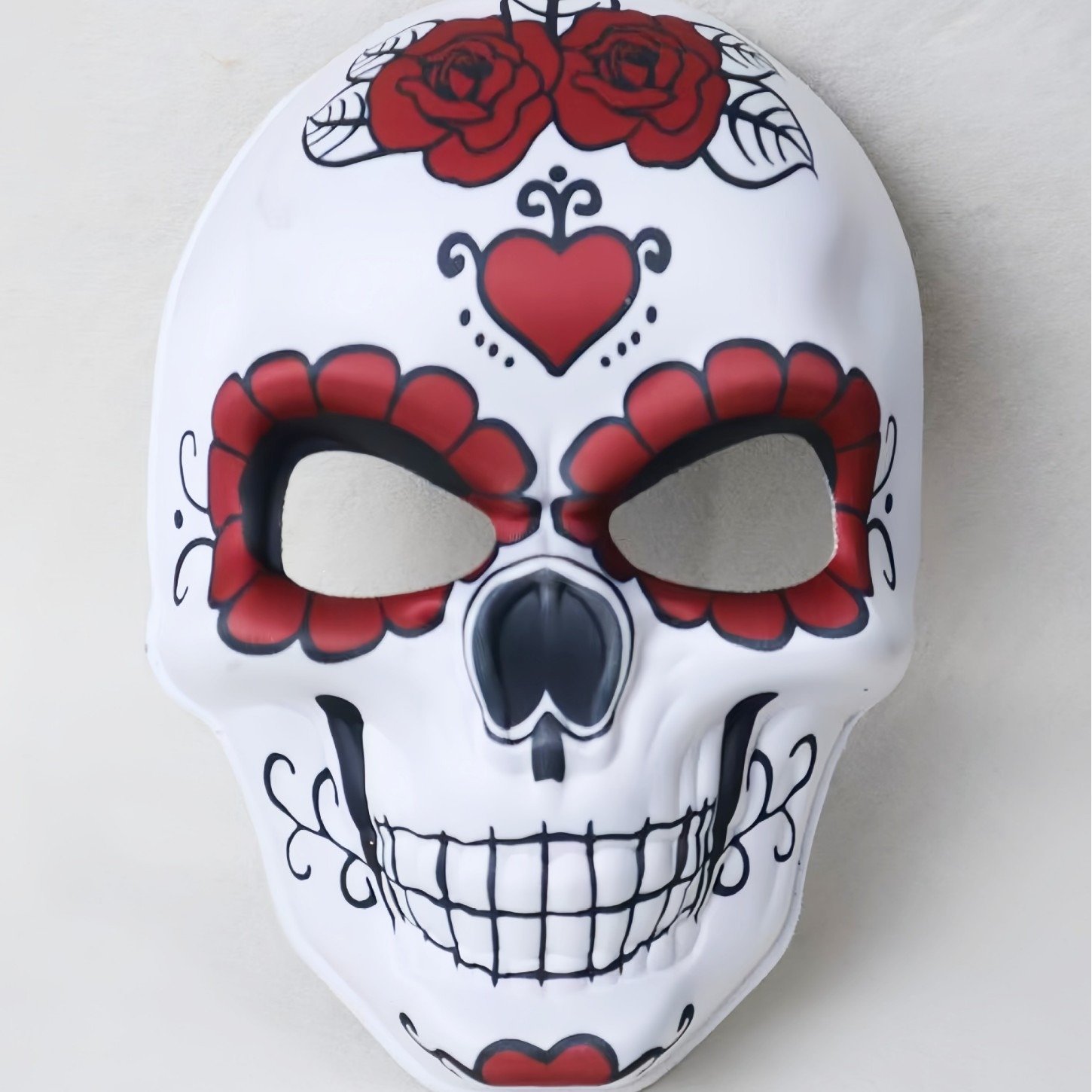 Day of the Dead Mask Colorful  - Cosplay Props Eva Foam review and price