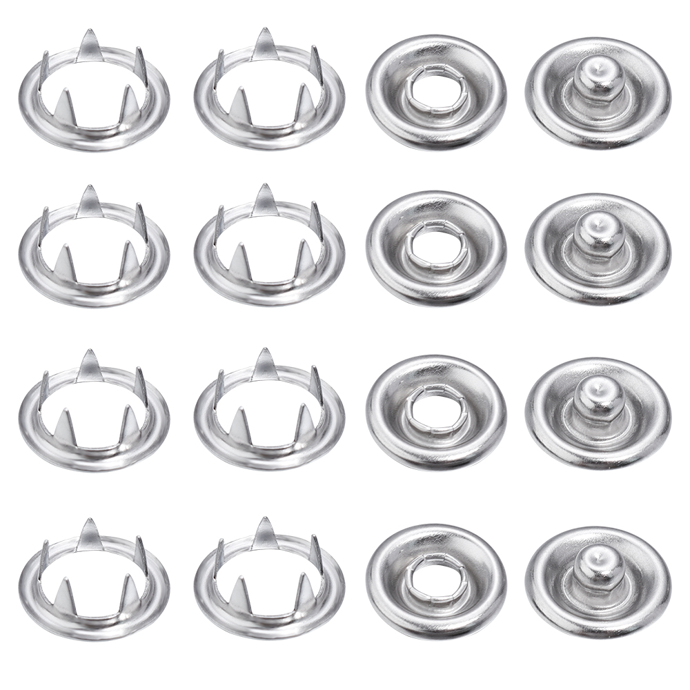 SAUVOO 50sets Iron Snap Button - Snap Fastener Set review and price