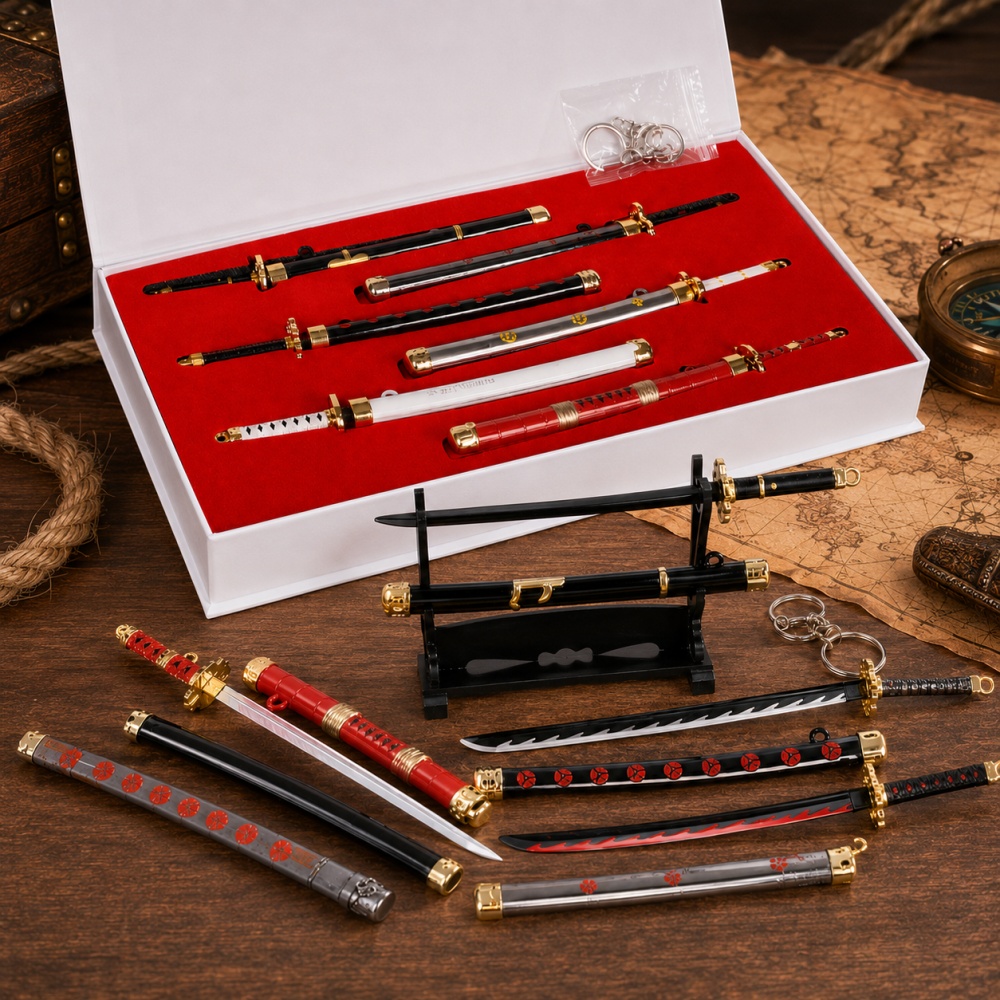 Anime One Piece Zoro Sword Key - Cosplay Prop Katana review and price