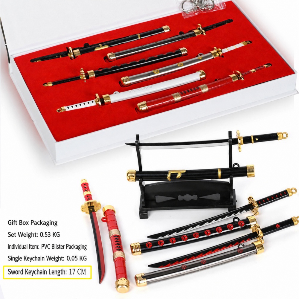 Anime One Piece Zoro Sword Key - Cosplay Prop Katana review and price