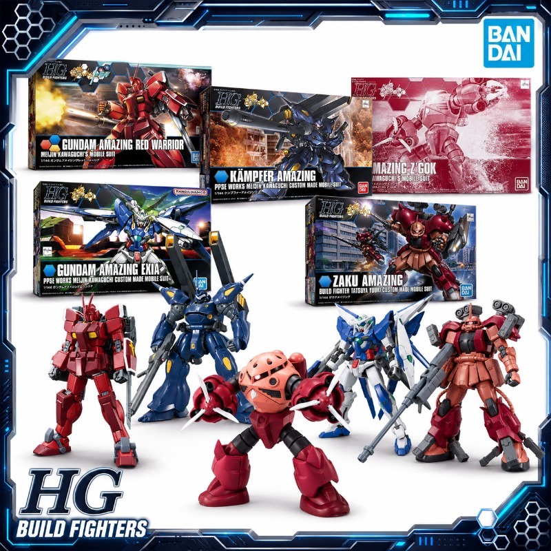 Bandai Original HGBF 1/144 Ama - Bandai Gundam Hg review and price