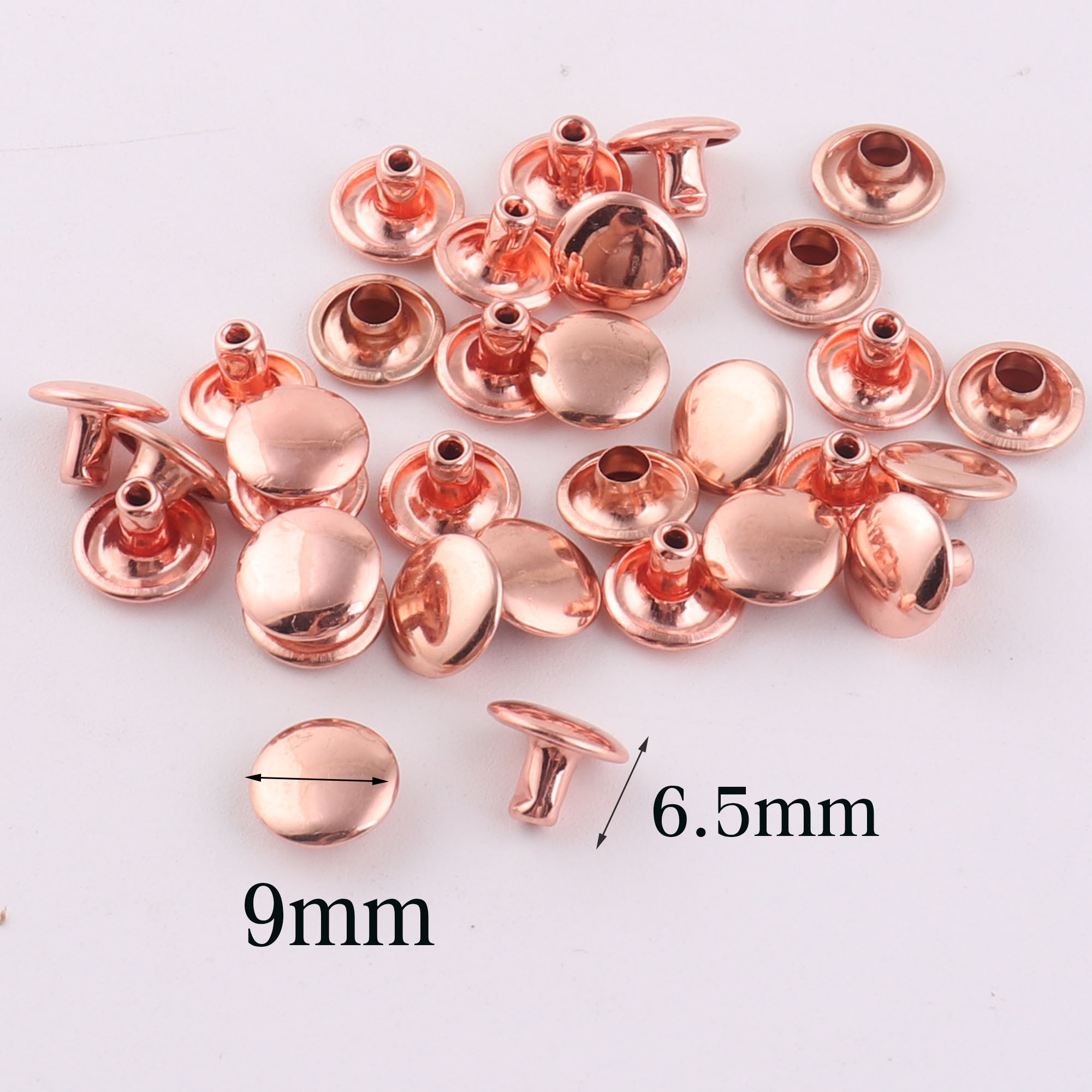 100 Sets Double Cap Rivets,Ros - Snap Fastener Set review and price