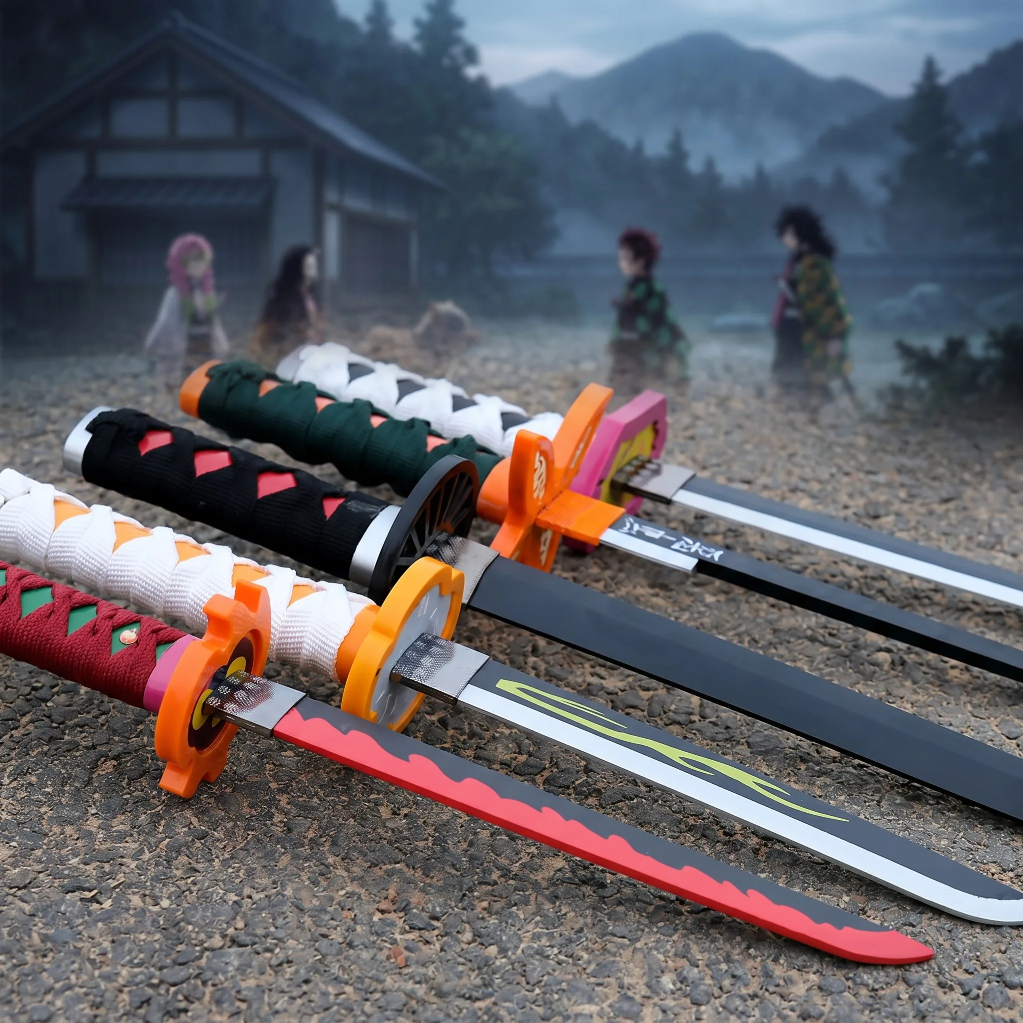 72 104cm Demon Slayer Katana T - Cosplay Prop Katana review and price