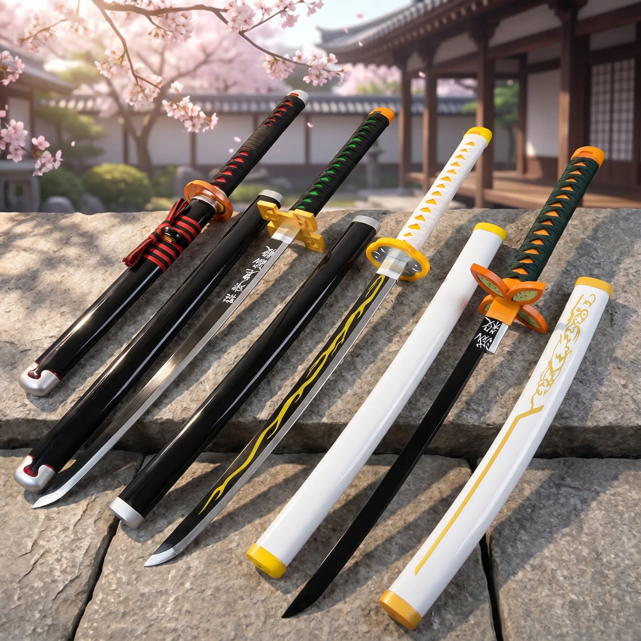 72 104cm Demon Slayer Katana T - Cosplay Prop Katana review and price
