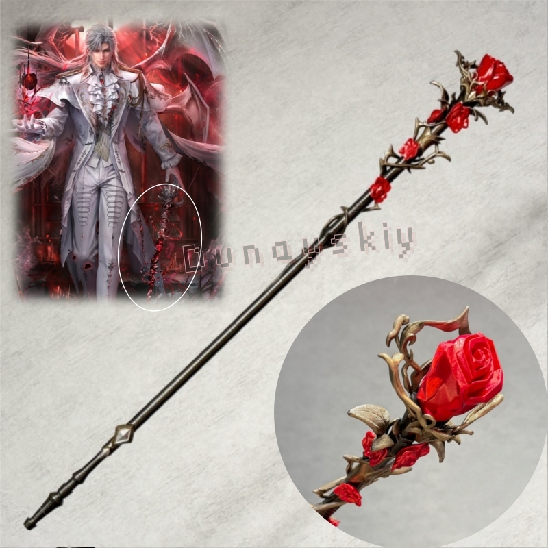Sylus Staff Silver Wing Demon  - Detachable Cosplay Prop review and price