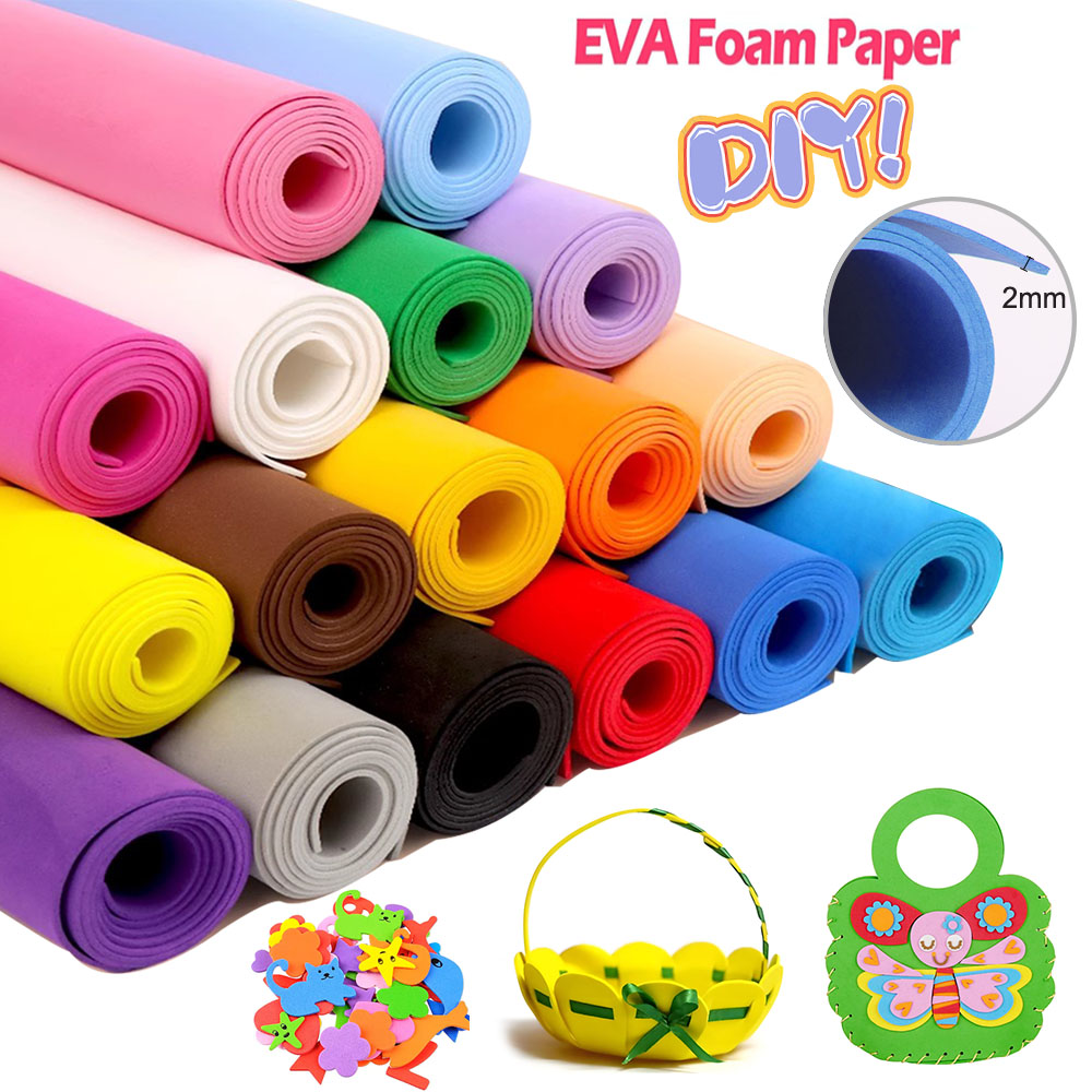 Thick 2mm Colorful EVA Foam Sh - Cosplay Props Eva Foam review and price
