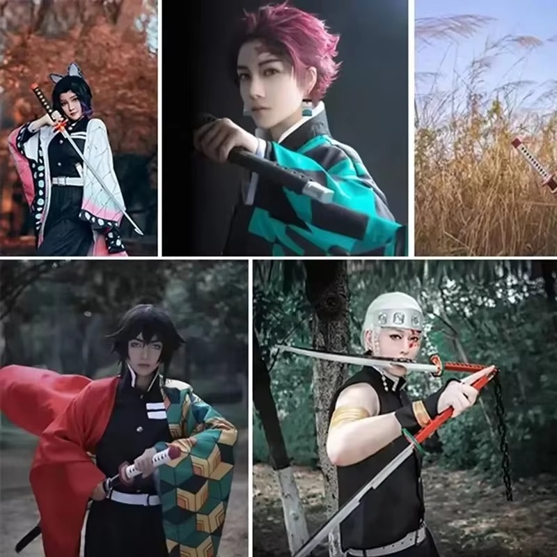 41in/104cm Demon Slayer Katana - Cosplay Prop Katana review and price