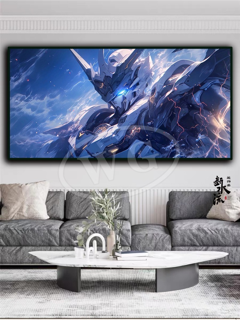 Gundam Hanging Paintings Attac - Bandai Gundam Hg review and price